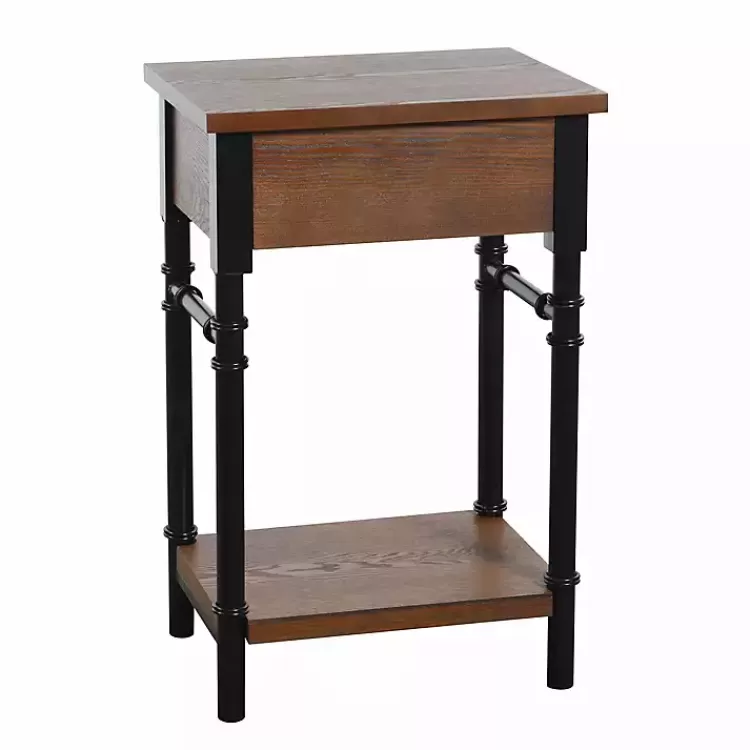 brown_wood_and_black_metal_ruth_accent_table_3.webp Brown Wood and Black Metal Ruth Accent Table>Kirklands Home Clearance