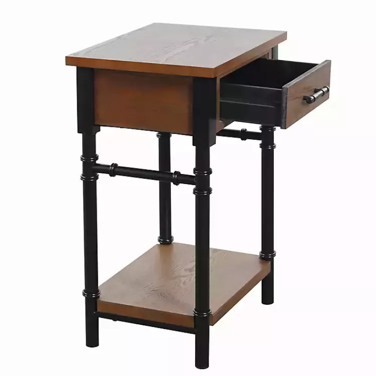 brown_wood_and_black_metal_ruth_accent_table_4.webp Brown Wood and Black Metal Ruth Accent Table>Kirklands Home Clearance