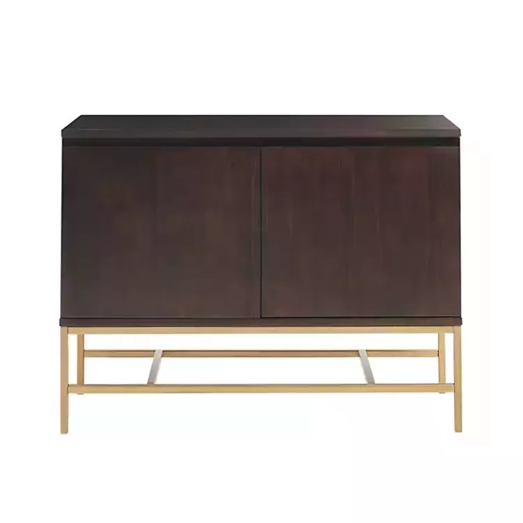 Wood and Gold Martha Stewart Cabinet>Kirklands Home Shop