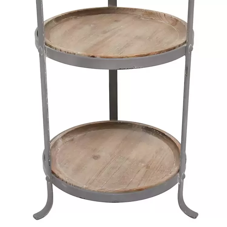 brown_wood_and_gray_metal_tier_side_table_3.webp Brown Wood and Metal 3-Tier Side Table>Kirklands Home Clearance