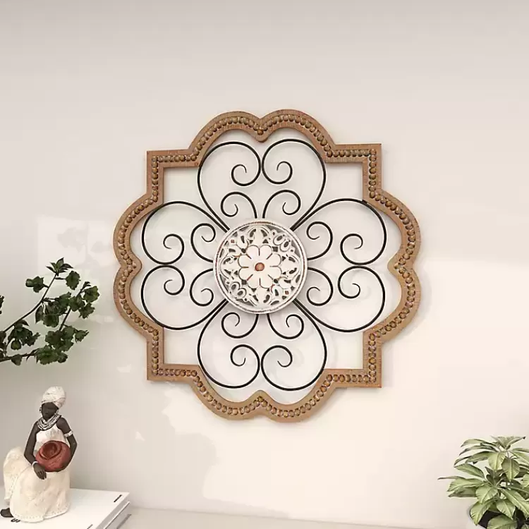 brown_wood_and_metal_farmhouse_wall_plaque_9.webp Brown Wood and Metal Farmhouse Wall Plaque>Kirklands Home Clearance