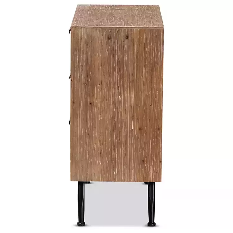 brown_wood_and_rattan_drawer_cabinet_3.webp Wood and Rattan 3-Drawer Cabinet>Kirklands Home Online