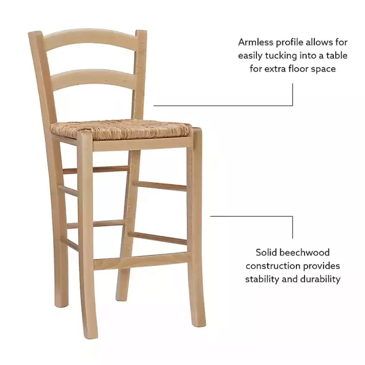 brown_wood_and_seagrass_counter_stools_set_of__2.webp Wood and Seagrass Counter Stools, Set of 2>Kirklands Home Hot