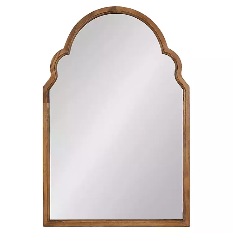 brown_wood_arch_hogan_wall_mirror_4.webp Brown Wood Arch Hogan Wall Mirror>Kirklands Home Store