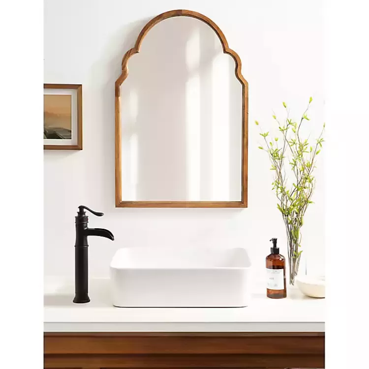 brown_wood_arch_hogan_wall_mirror_5.webp Brown Wood Arch Hogan Wall Mirror>Kirklands Home Store