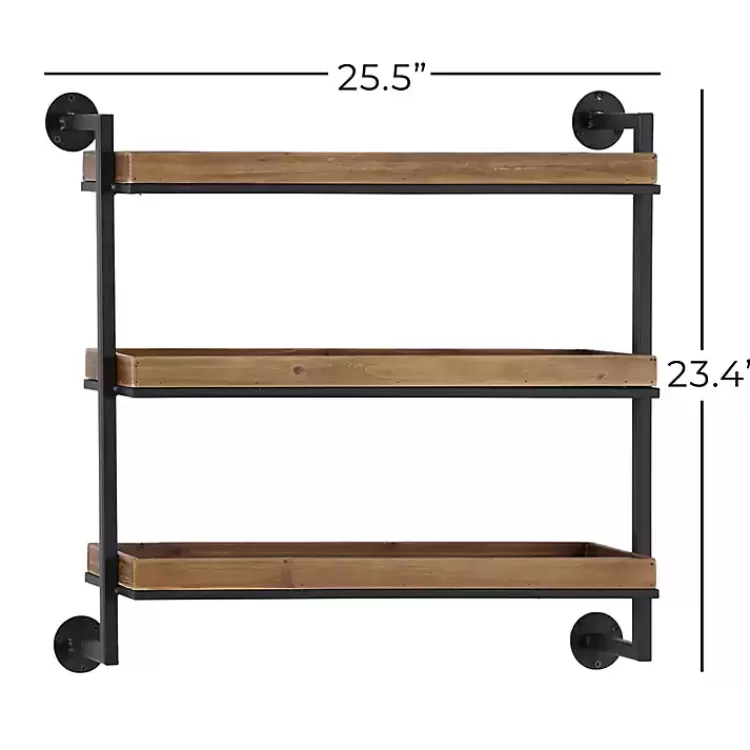 brown_wood_black_metal_pipe_frame_wall_shelf_5.webp Brown Wood Black Metal Pipe Frame Wall Shelf>Kirklands Home Cheap