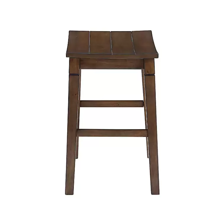 brown_wood_counter_stool_pc_dining_set_6.webp Wood Counter Stool 5-pc. Dining Set>Kirklands Home Discount
