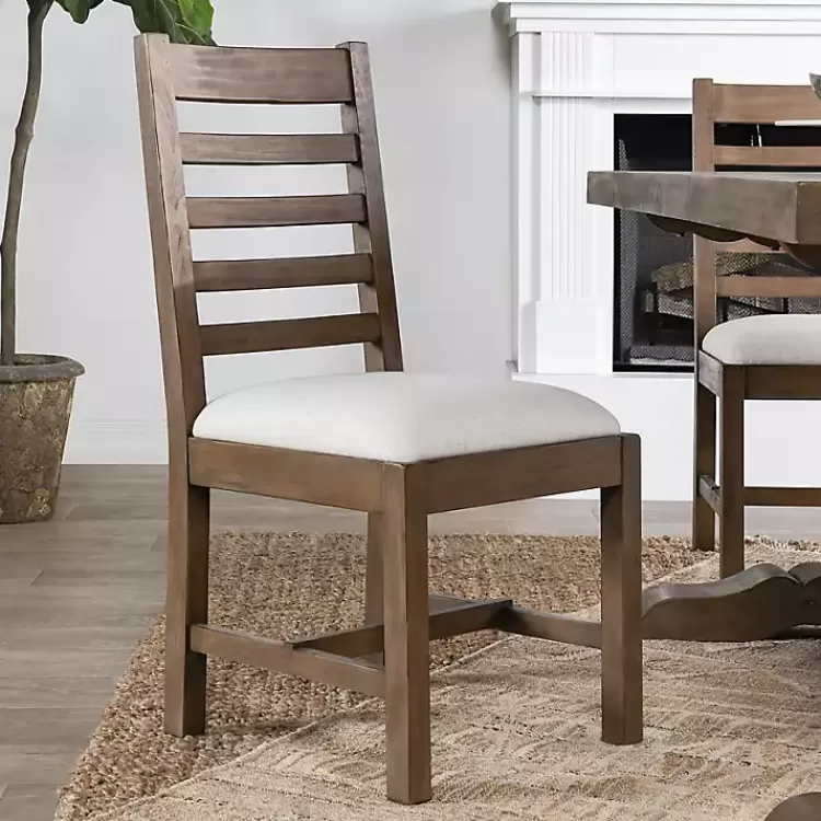 brown_wood_farmhouse_dining_chairs_set_of__3.webp Brown Wood Farmhouse Dining Chairs, Set of 2>Kirklands Home Discount