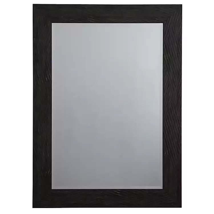 Brown Wood Framed Beveled Edge Wall Mirror>Kirklands Home Store