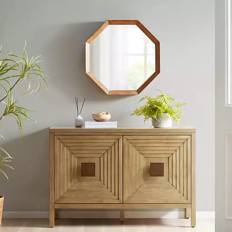 Wood Layered Doors Cabinet>Kirklands Home Flash Sale