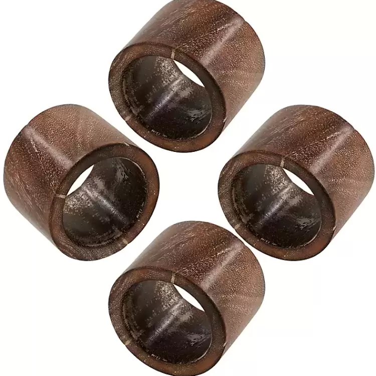 Wood Napkin Rings, Set of 4>Kirklands Home Online