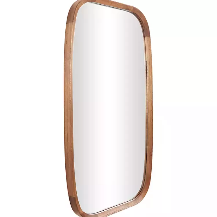 brown_wood_rounded_edges_mirror_6.webp Wood Rounded Edges Mirror>Kirklands Home New
