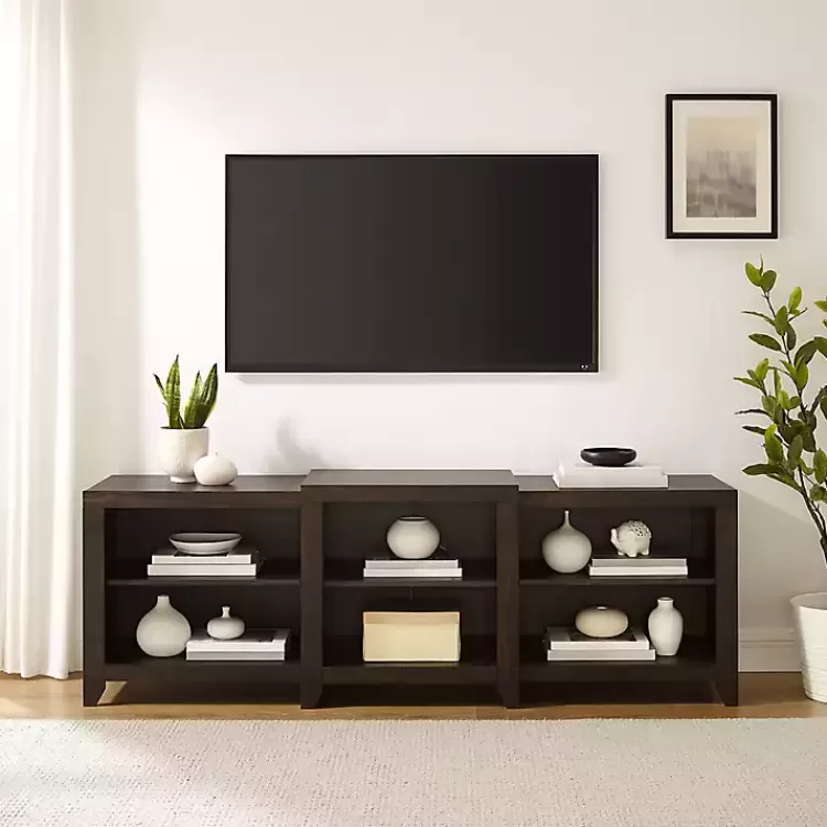 brown_wood_shelf_media_cabinet_4.webp Wood 6-Shelf Media Cabinet>Kirklands Home Cheap