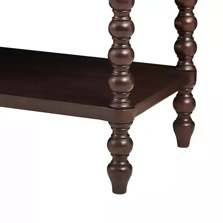 brown_wood_turned_legs_drawer_chest_7.webp Wood Turned Legs 2-Drawer Chest>Kirklands Home Flash Sale