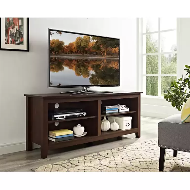 Wood TV Stand, 58 in.>Kirklands Home Cheap