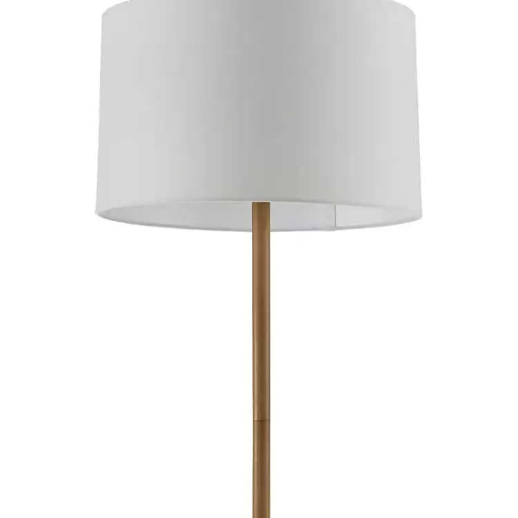 brown_woven_marni_floor_lamp_2.webp Brown Woven Marni Floor Lamp>Kirklands Home Outlet
