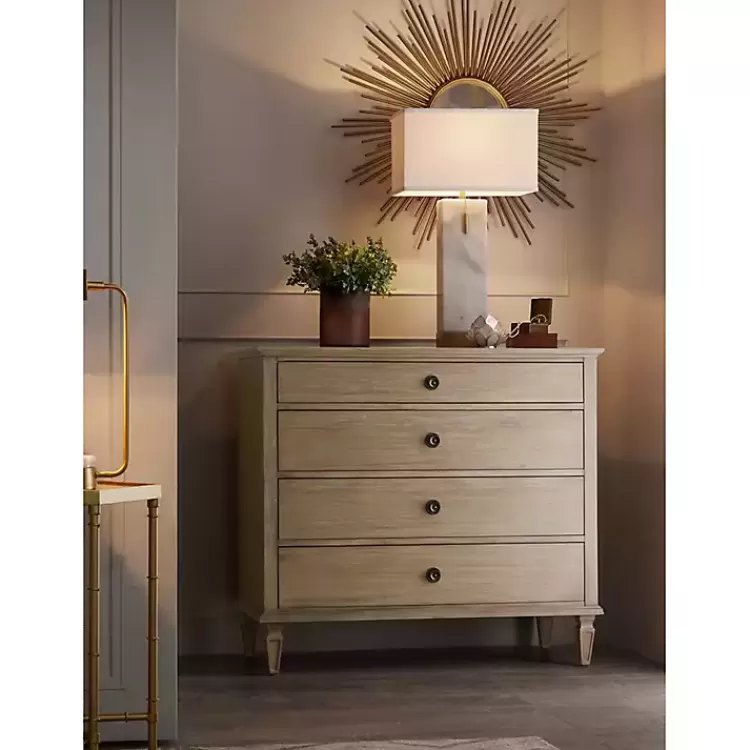 Brushed Birch 4-Drawer Wooden Dresser>Kirklands Home Fashion