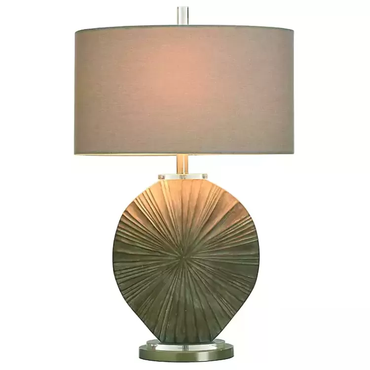 brushed_brown_shell_table_lamp_2.webp Brushed Brown Shell Table Lamp>Kirklands Home Cheap
