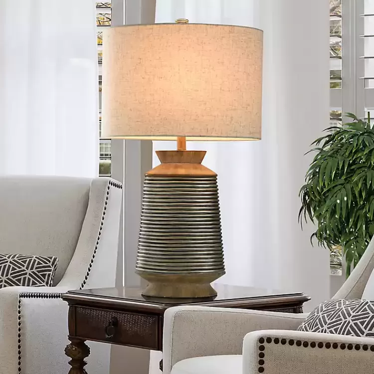 brushed_gold_ribbed_table_lamp_6.webp Brushed Gold Ribbed Table Lamp>Kirklands Home New