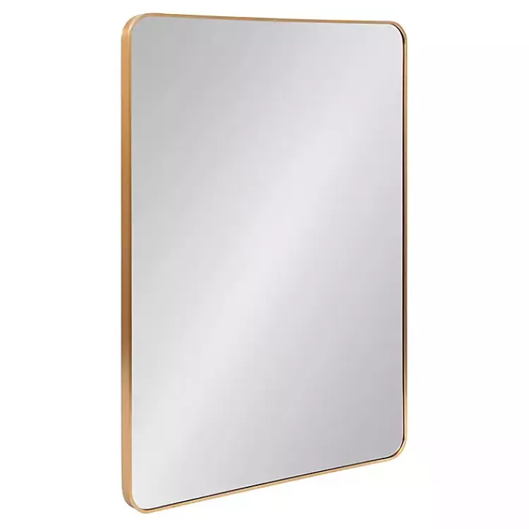 Brushed Gold Sada Wall Mirror>Kirklands Home Store