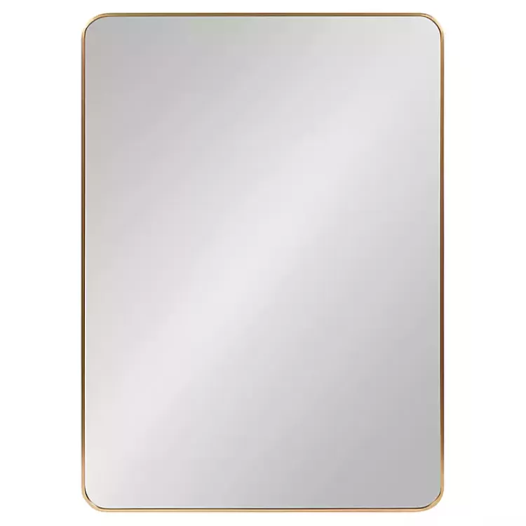 Brushed Gold Sada Wall Mirror>Kirklands Home Store