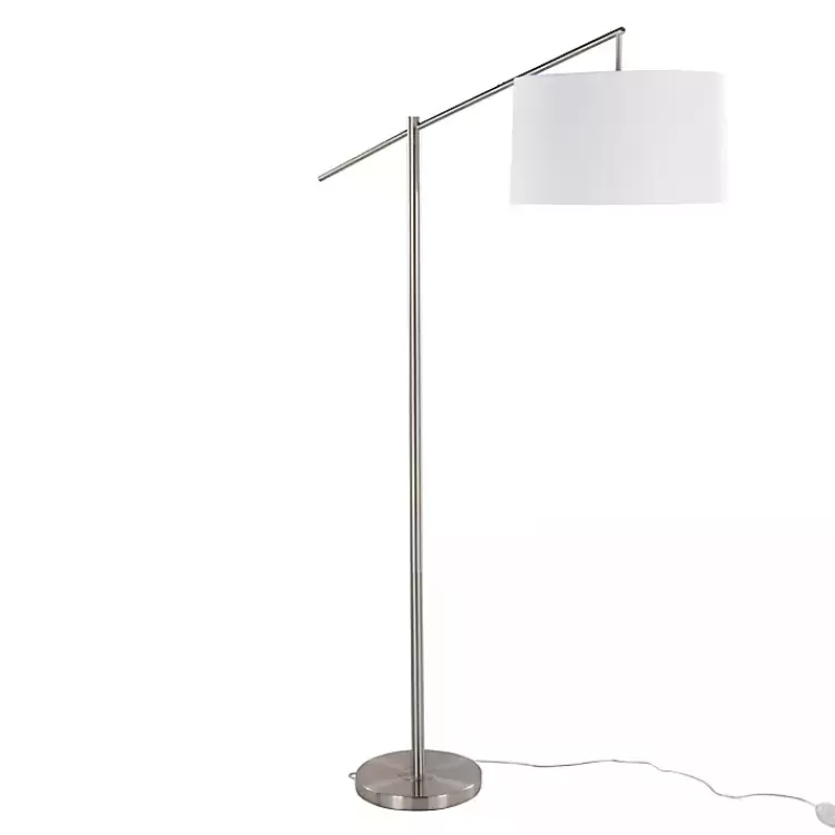 Brushed Nickel Cassie Floor Lamp>Kirklands Home Store