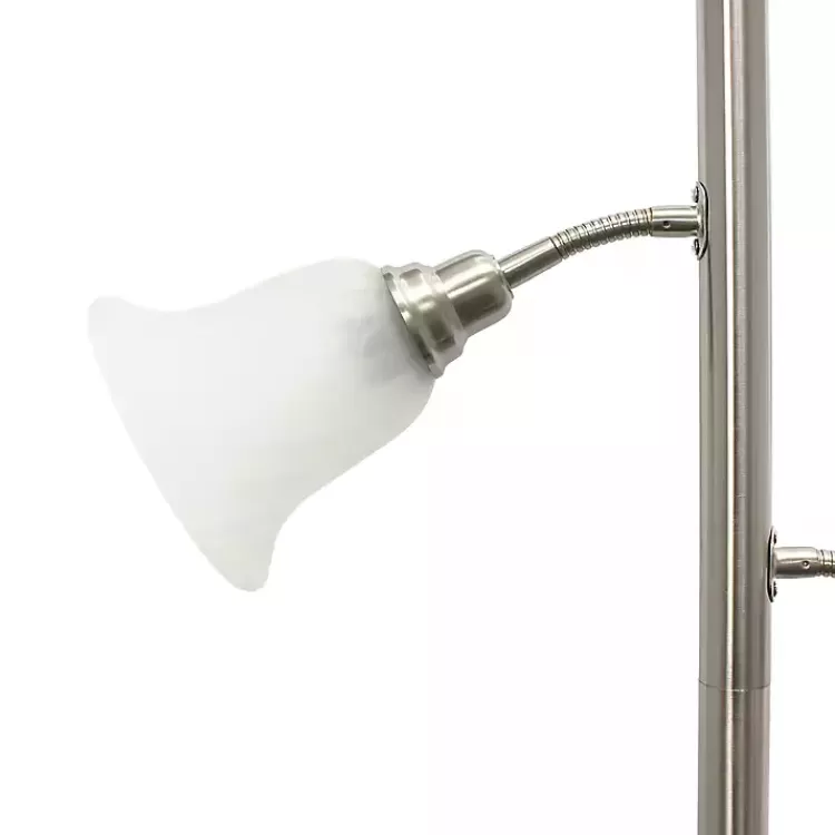 brushed_nickel_scallop_glass_floor_lamp_3.webp Brushed Nickel 3-Scallop Glass Floor Lamp>Kirklands Home Discount