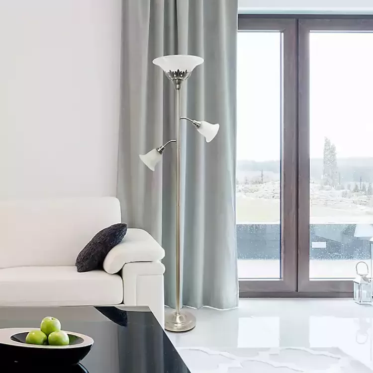 brushed_nickel_scallop_glass_floor_lamp_8.webp Brushed Nickel 3-Scallop Glass Floor Lamp>Kirklands Home Discount