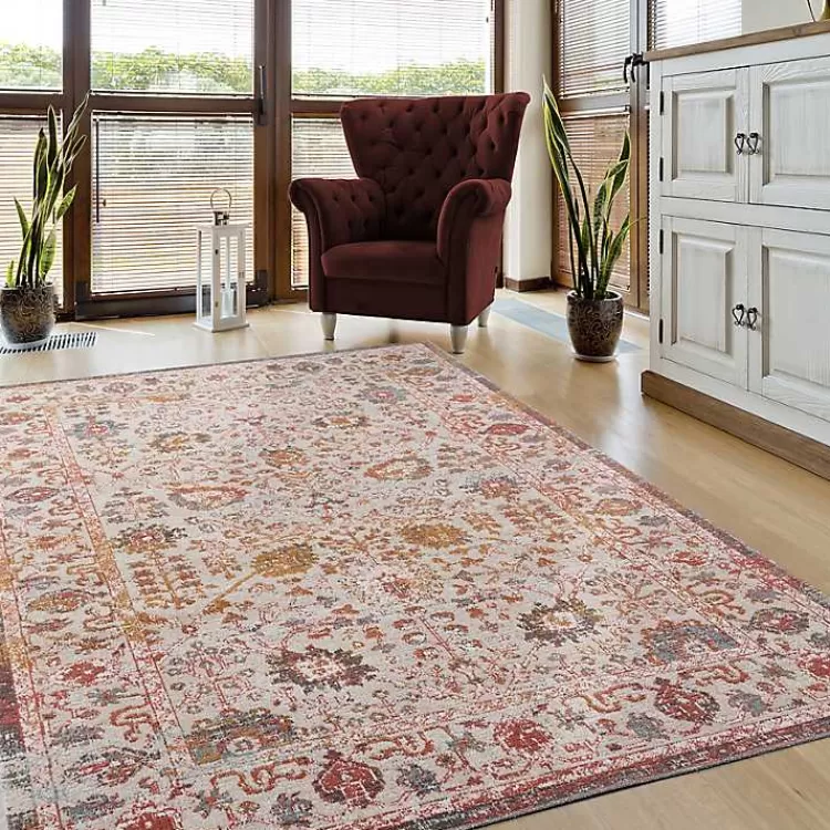 budding_bohemian_indooroutdoor_area_rug_x_6.webp Budding Bohemian IndoorOutdoor Area Rug, 8x10>Kirklands Home Fashion