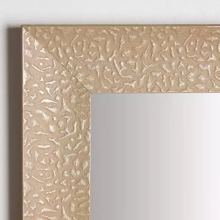 Buff Textured Astrid Profile Mirror>Kirklands Home Shop
