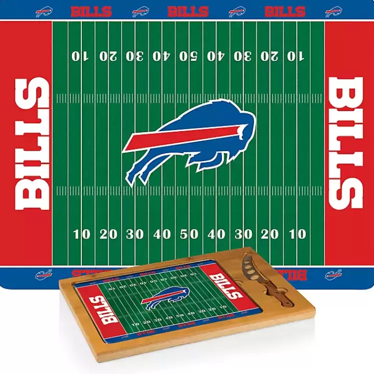 Buffalo Bills Cutting Board & Knife Set>Kirklands Home Cheap