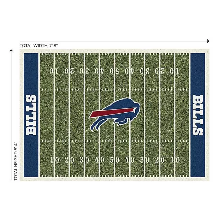 Buffalo Bills Home Field Area Rug, 6x8>Kirklands Home Cheap