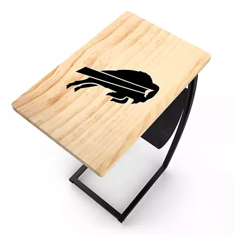 Buffalo Bills Wood C-Table>Kirklands Home Clearance