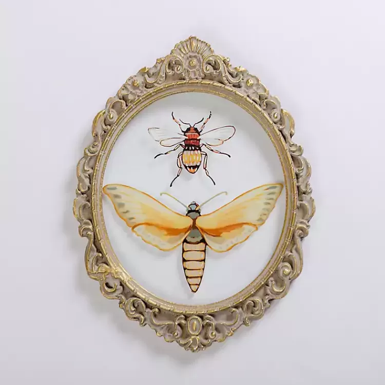 Bugs on Glass Framed Art Print>Kirklands Home Outlet