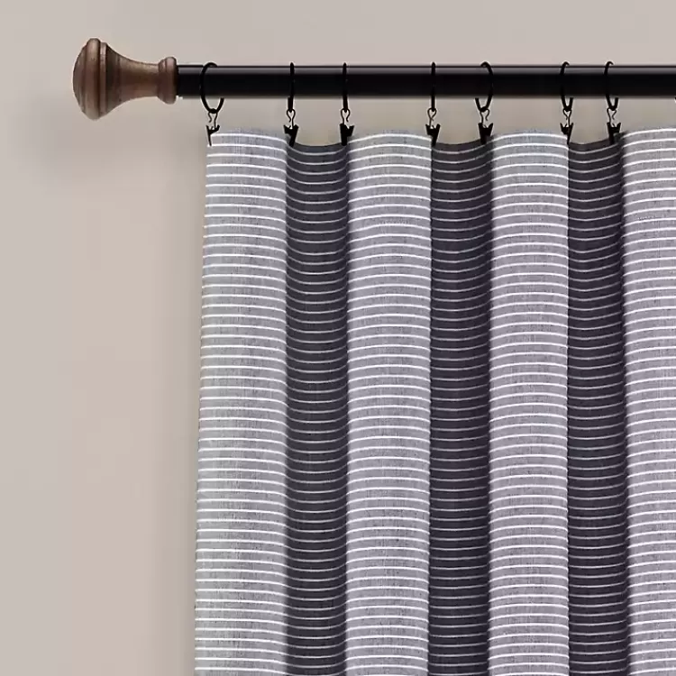 Buttons and Stripes Curtain Panel Set, 84 in.>Kirklands Home Best