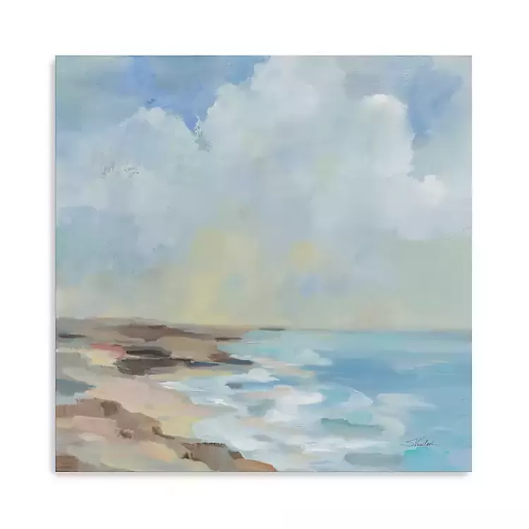 By the Beach Abstract Canvas Art Print>Kirklands Home Best