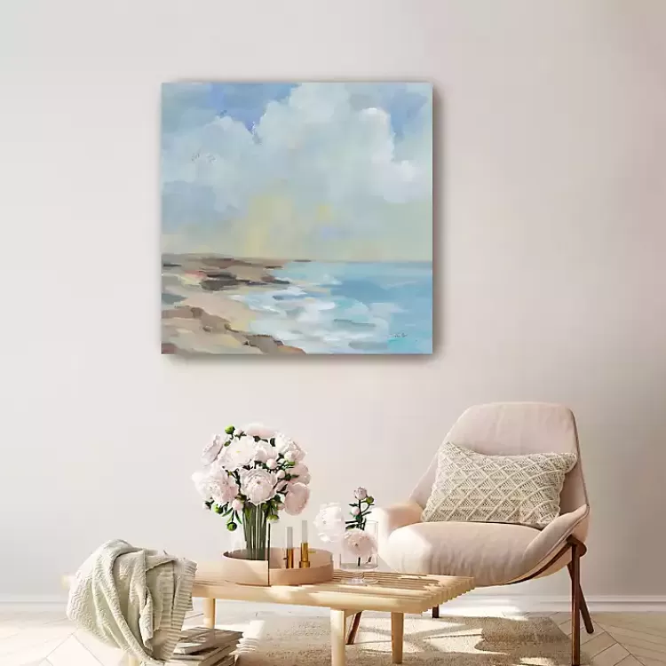 By the Beach Abstract Canvas Art Print>Kirklands Home Best