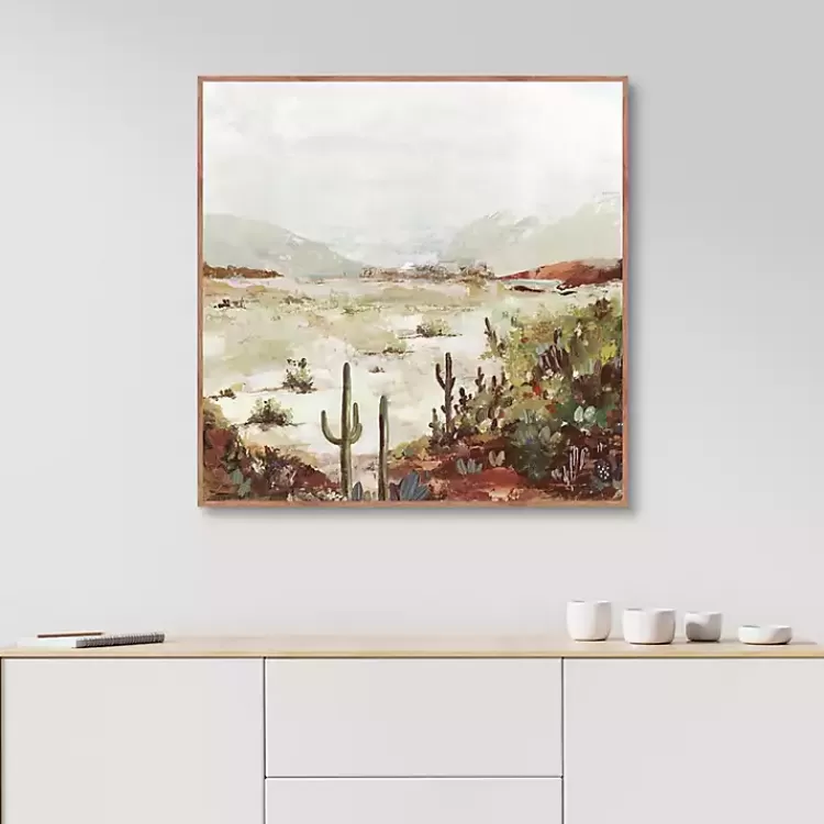 cactus_canyon_western_framed_canvas_art_3.webp Cactus Canyon Western Framed Canvas Art>Kirklands Home Fashion