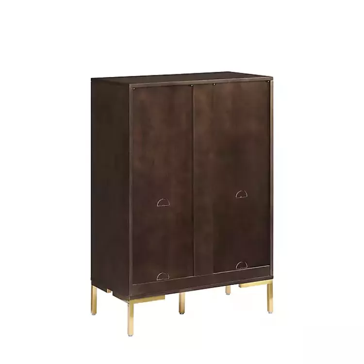 cadence_gold_record_storage_bookcase_4.webp Cadence Gold Record Storage Bookcase>Kirklands Home Flash Sale