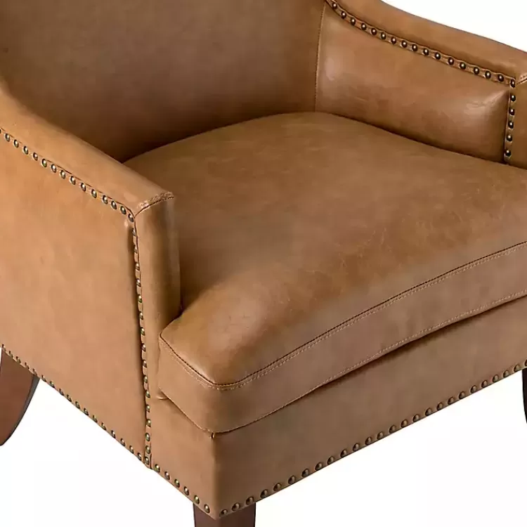 camel_faux_leather_ophelia_accent_chair_9.webp Camel Faux Leather Ophelia Accent Chair>Kirklands Home Hot