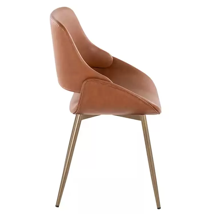 camel_faux_leather_scooped_accent_chairs_set_of__2.webp Camel Faux Leather Scooped Accent Chairs, Set of 2>Kirklands Home Store