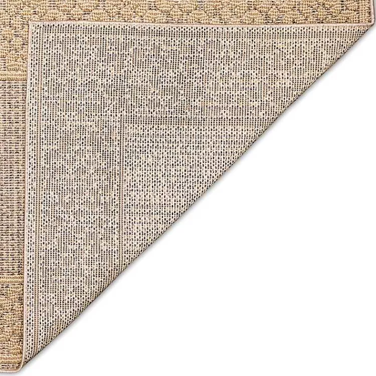 camel_leopard_border_outdoor_area_rug_x_3.webp Camel Leopard Border Outdoor Area Rug, 5x7>Kirklands Home Clearance