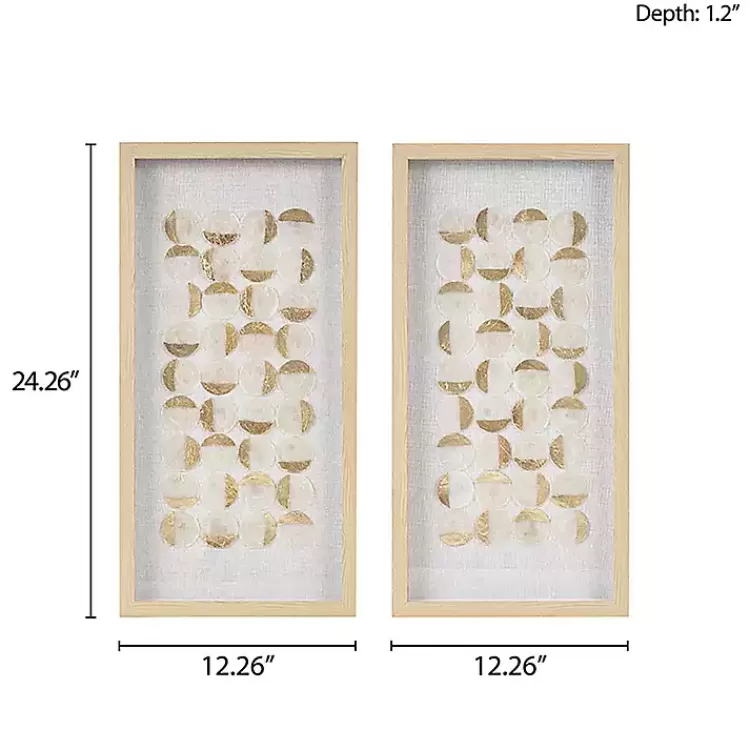 capiz_shells_emblem_framed_wall_plaques_set_of__9.webp Capiz Shells Emblem Framed Wall Plaques, Set of 2>Kirklands Home Cheap