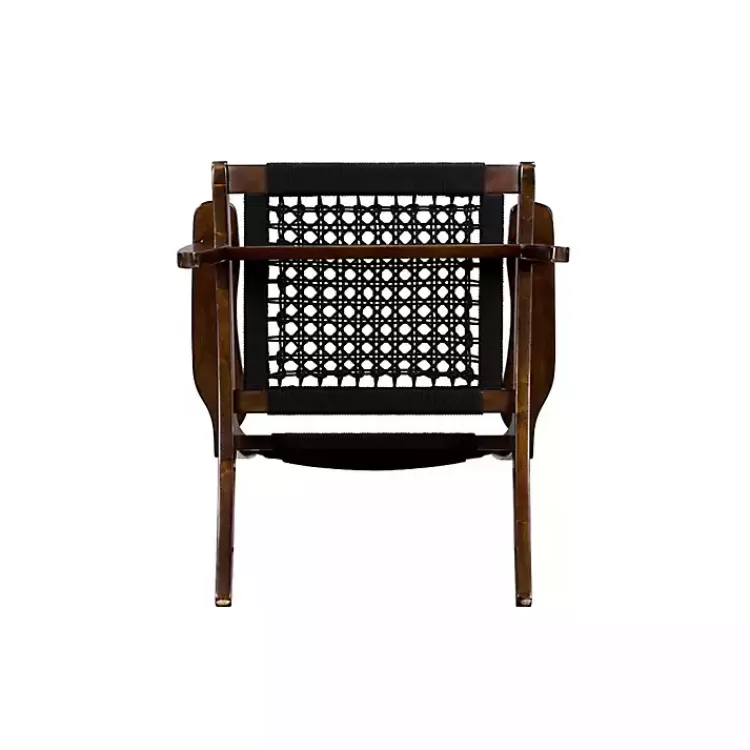 cappuccino_black_woven_accent_chair_3.webp Cappuccino Woven Accent Chair>Kirklands Home Store
