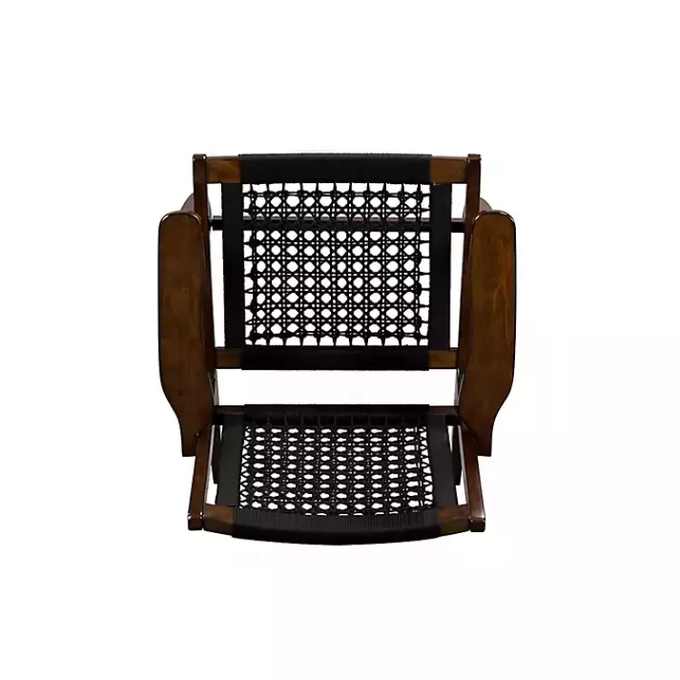 cappuccino_black_woven_accent_chair_4.webp Cappuccino Woven Accent Chair>Kirklands Home Store