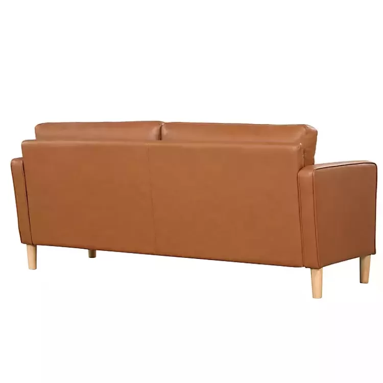 caramel_faux_leather_chelsea_sofa_5.webp Caramel Faux Leather Chelsea Sofa>Kirklands Home Clearance