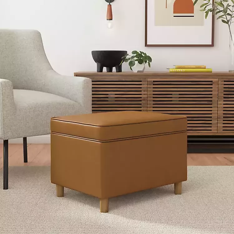 caramel_faux_leather_storage_ottoman_4.webp Caramel Faux Leather Storage Ottoman>Kirklands Home Discount