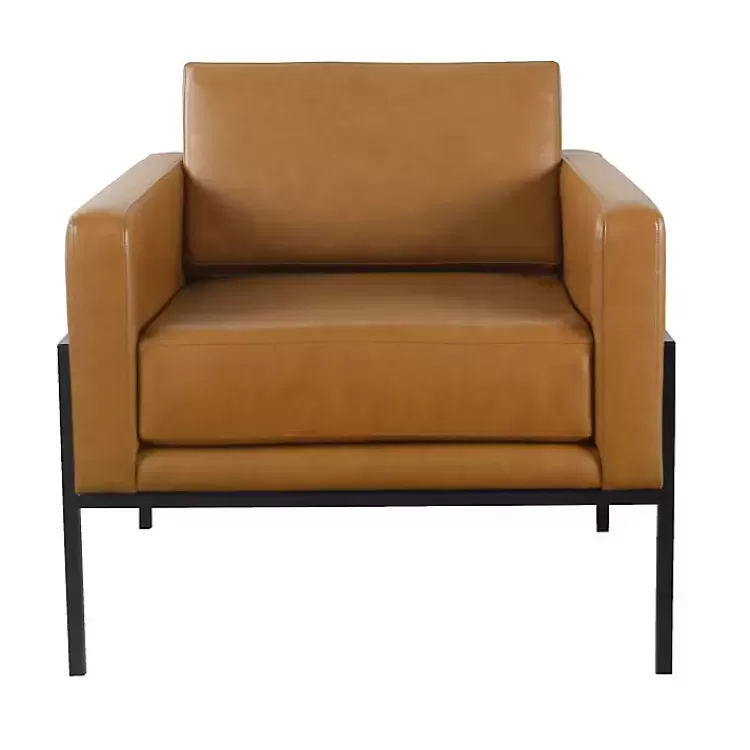 carmel_vegan_leather_club_accent_chair_2.webp Carmel Vegan Leather Club Accent Chair>Kirklands Home Cheap