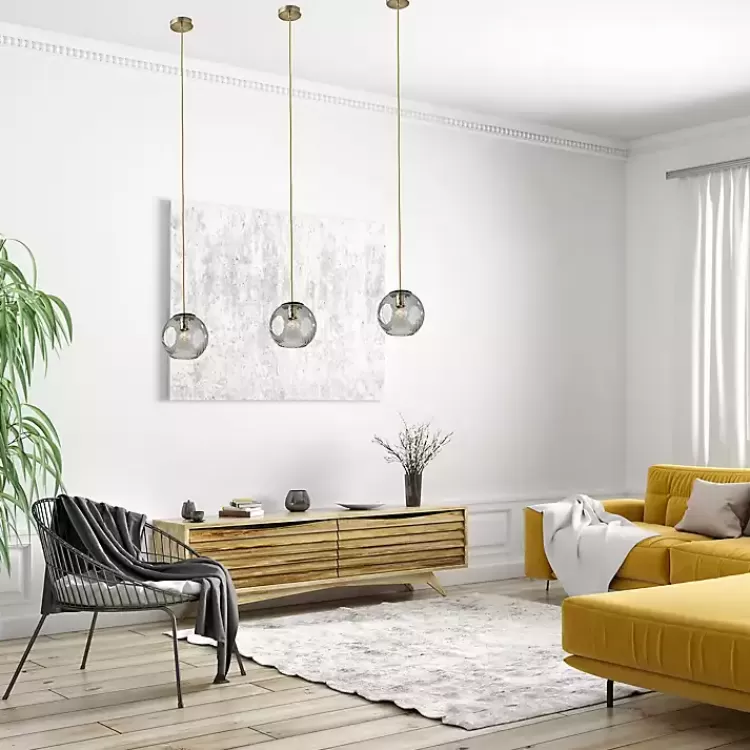 Carmen Smoked Swirled Glass Pendant Light>Kirklands Home Cheap