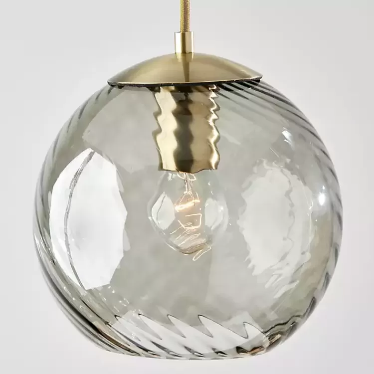 carmen_smoked_swirled_glass_pendant_light_3.webp Carmen Smoked Swirled Glass Pendant Light>Kirklands Home Cheap